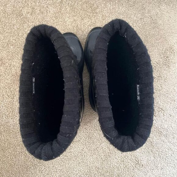 Women’s Kamik Kelly Rain Boots Black Fleece-lined Mid-calf size 7 - Picture 7 of 7